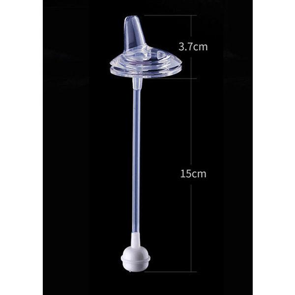 Purea NEW Chulin Сменная трубочка для крана 4p + щетка для соломинки, совместимая с другими компаниями, прозрачная, 1 комплект