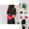 Chic Saddle Bag Stylish Handbag For Autumn Perfect For Casual Outfits In Black White Pink And Green