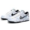 Nike Big Ancient Cloth Blue Synthetic Leather Coverage Low top Skateboard Shoes Men's White Blue 355152-107(Team2007-)