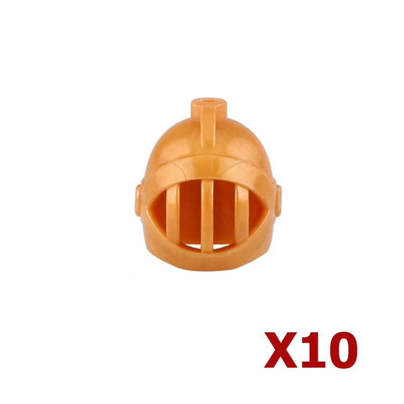 Конструктор MOC Средневековый Рыцарь Римский Солдат Аксессуар Шлем Головной убор Огненное Перо Щит Черный Орел Королевский плащ Кирпичная Игрушка