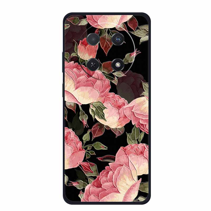 3D Тисненый Чехол Для Huawei Nova 14i Чехол Для Телефона Coque Цветы Силиконовый Мягкий Задний Чехол Для Huawei Nova 13i Y91 12i Чехол Funda Para