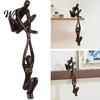 Artistic Double Handle Figure Lover Sculpture Resin Abstract Art Statue Man Lifting Women Couple Decor Dancing Figurine for Anniversary Wedding
