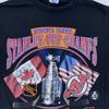 Винтажная футболка New Jersey Devils Мужская Средний размер НХЛ Хоккей Чемпионы Кубка Стэнли 90-е