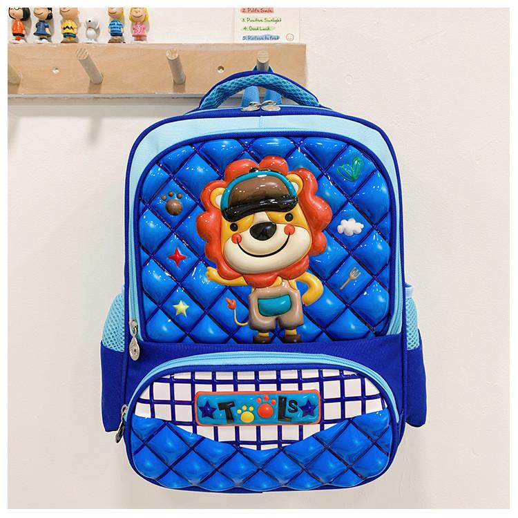 Stylish And Spacious Casual School Backpack For Kids And Students With Cartoon Design