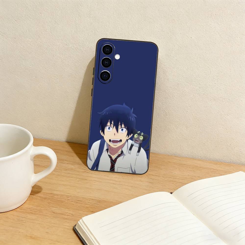 O-Okumura R-Rin Чехол для телефона Samsung Galaxy A73, A72, A71, A70, A53, A52, A51, Другие Мягкий Черный Чехол