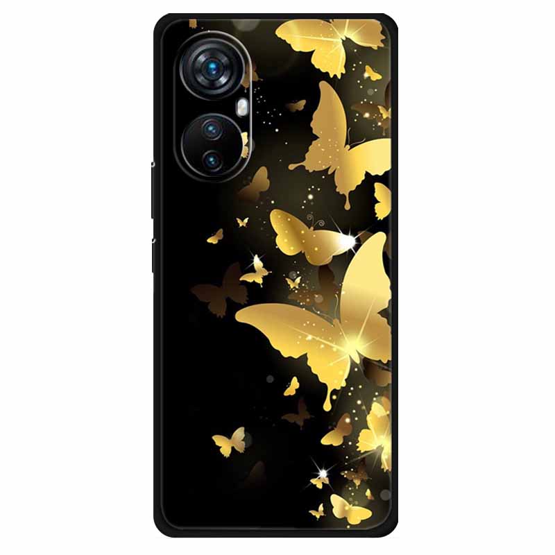 Чехол для Blackview A200 Pro Модный Силиконовый Черный Окрашенный ТПУ Мягкий Чехол для Телефона для Blackview A 200 Pro 6.67 Защитный A200Pro