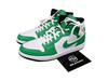 Кроссовки Air 1 Mid Lucky Green Black White DQ8426-301