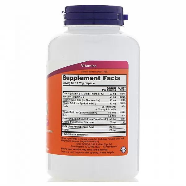 Now Foods Vitamin B-50 (B-Complex)