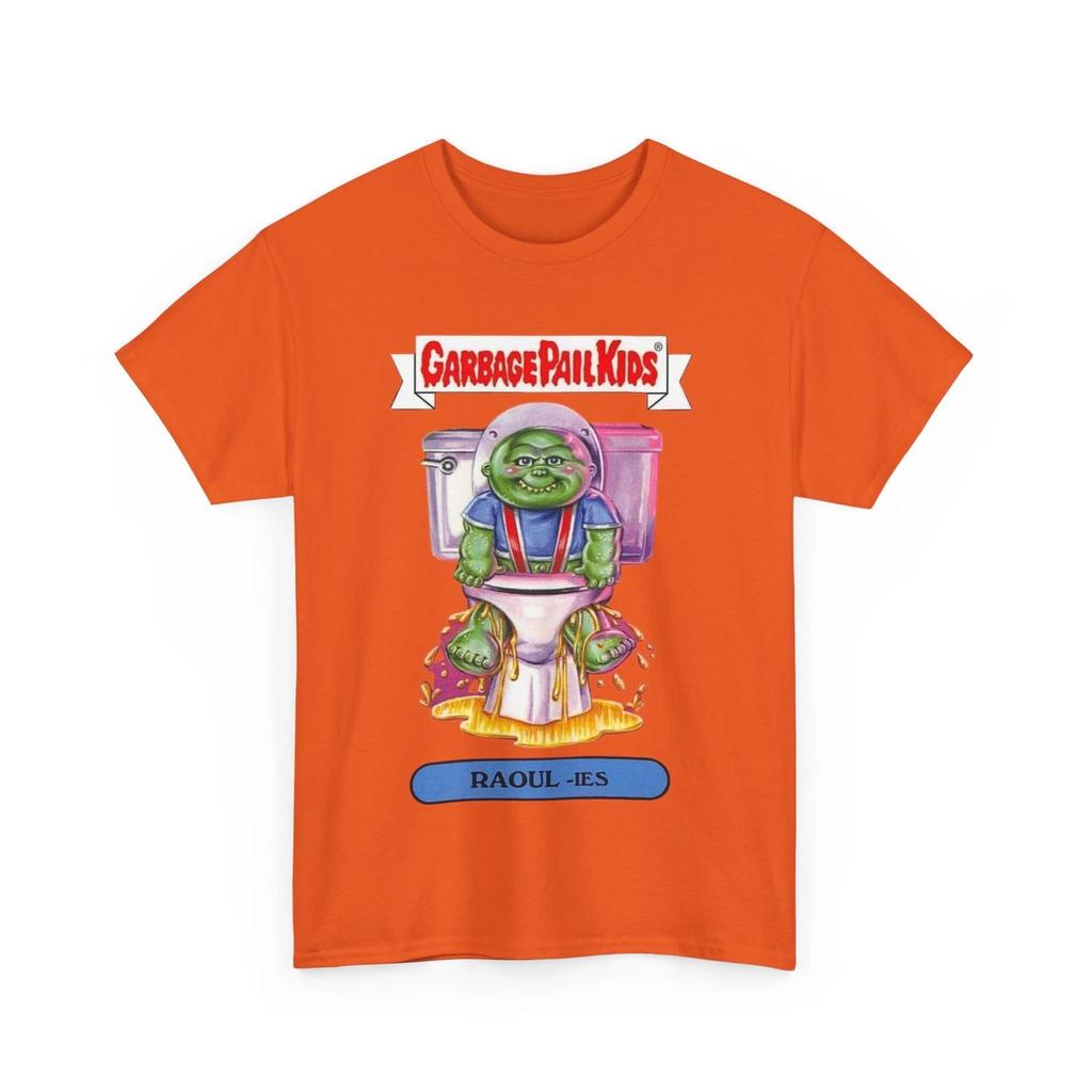 The Garbage Pail Kids Raoul-ies Ghoulies Parody T Shirt Unisex Heavy Cotton Tee