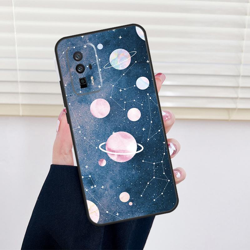 Чехол Космос Планета Звезда для Xiaomi 11T 12T 13T 14T Pro 13 14 15 Ultra POCO X7 X6 Pro X3 X5 F5 F6 M6 Pro