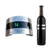 Wine Collar Thermometer Bar Beverage Tool CD Display Stainless Steel Bottle Wine Thermometer LCD Display Clip Sensor