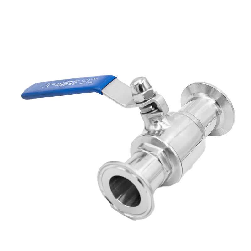 Kaying 304 Stainless Steel Sanitary Quick Clamp Ball Valve