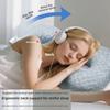 Подушка для пирсинга ушей с двумя отверстиями для ушей, эргономичная, с хлопковым наполнителем, изогнутой стороной, для сна, дышащая, удобная, подушка для сережек
