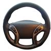 Ручная вышивка Чехол на руль Микрофибра Кожа Для Hyundai Elantra 2011-2016 Avante i30 2012 2013 2014 2015 2016