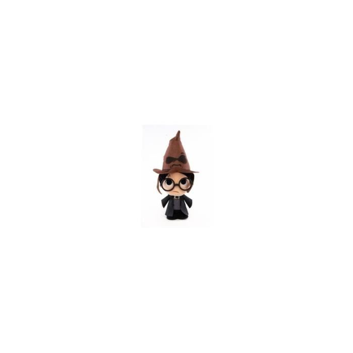 Peluche - FUNKO - Harry Potter - 18 cm - Super Cute - Harry avec Sorting Hat