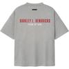 Fear of God Essentials NBA x Barkley Hendricks Футболка 90-х Бетонно-серый Унисекс Топы Серый 125BH262202F