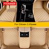 Car Floor Mats For Citroen C-Elysee CElysee Auto Carpets Foot Coche Accessorie