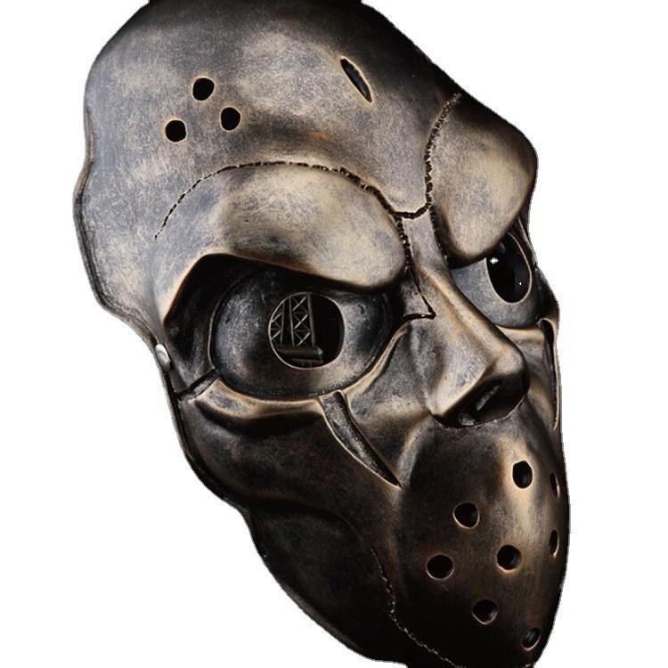 Страшная хоккейная маска на Хэллоуин для костюмов. Идеально подходит для вечеринок и ролевых мероприятий.