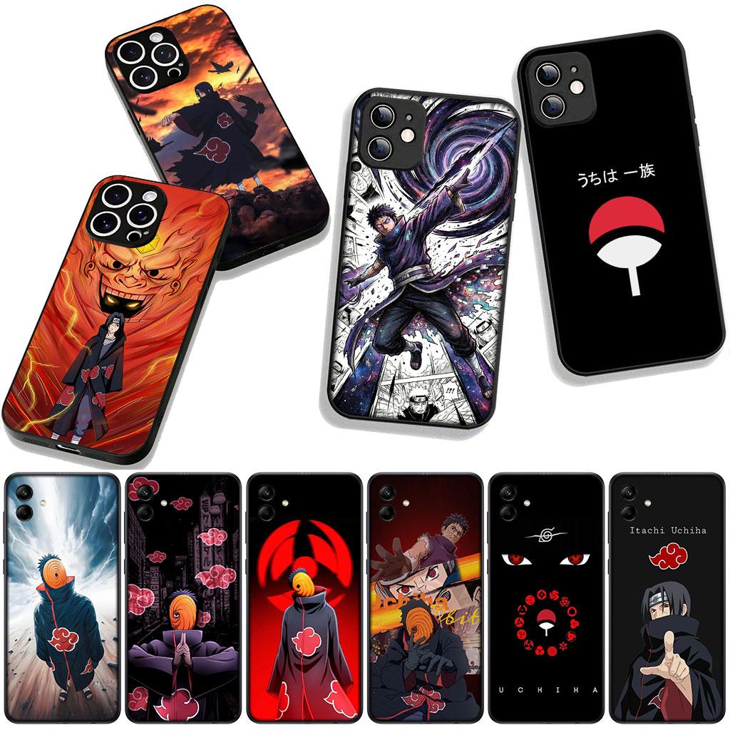 Anime Tobi Uchiha Obito Narutos Phone Cover Case for Apple iPhone 16 15 14 Plus 13 12 Mini 17 Pro Max + ProMax 16E Air 16+