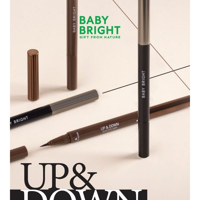 Baby Bright - Двусторонний подводка для глаз Up And Down Duo