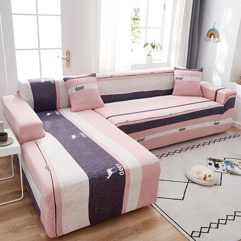 Чехол на подушку для дивана с геометрическим принтом, защита для мебели, L-образный угловой чехол для кресла, эластичный чехол для дивана для гостиной, дома