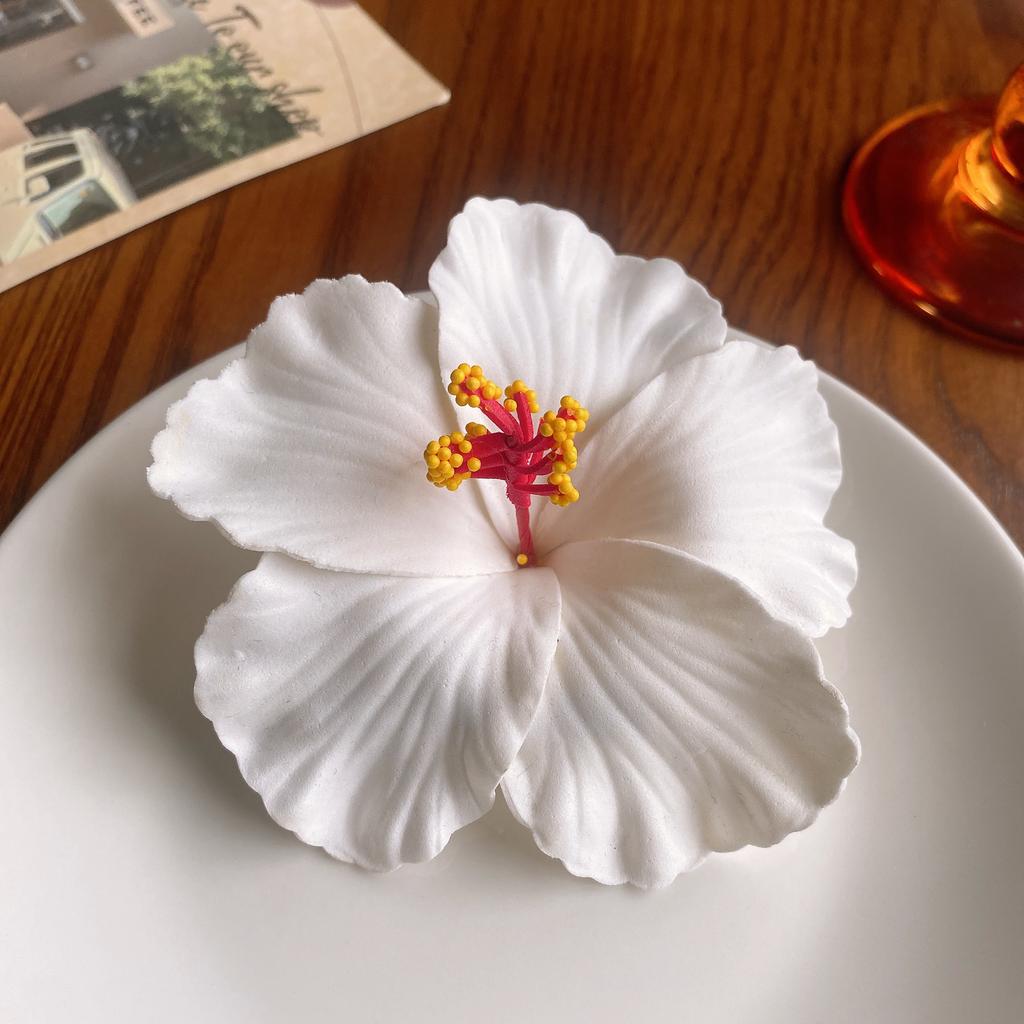 Гавайская красочная заколка для волос с цветком для женщин, девушек, романтическая богемная заколка для волос с цветком, заколки-уточки, аксессуары для волос