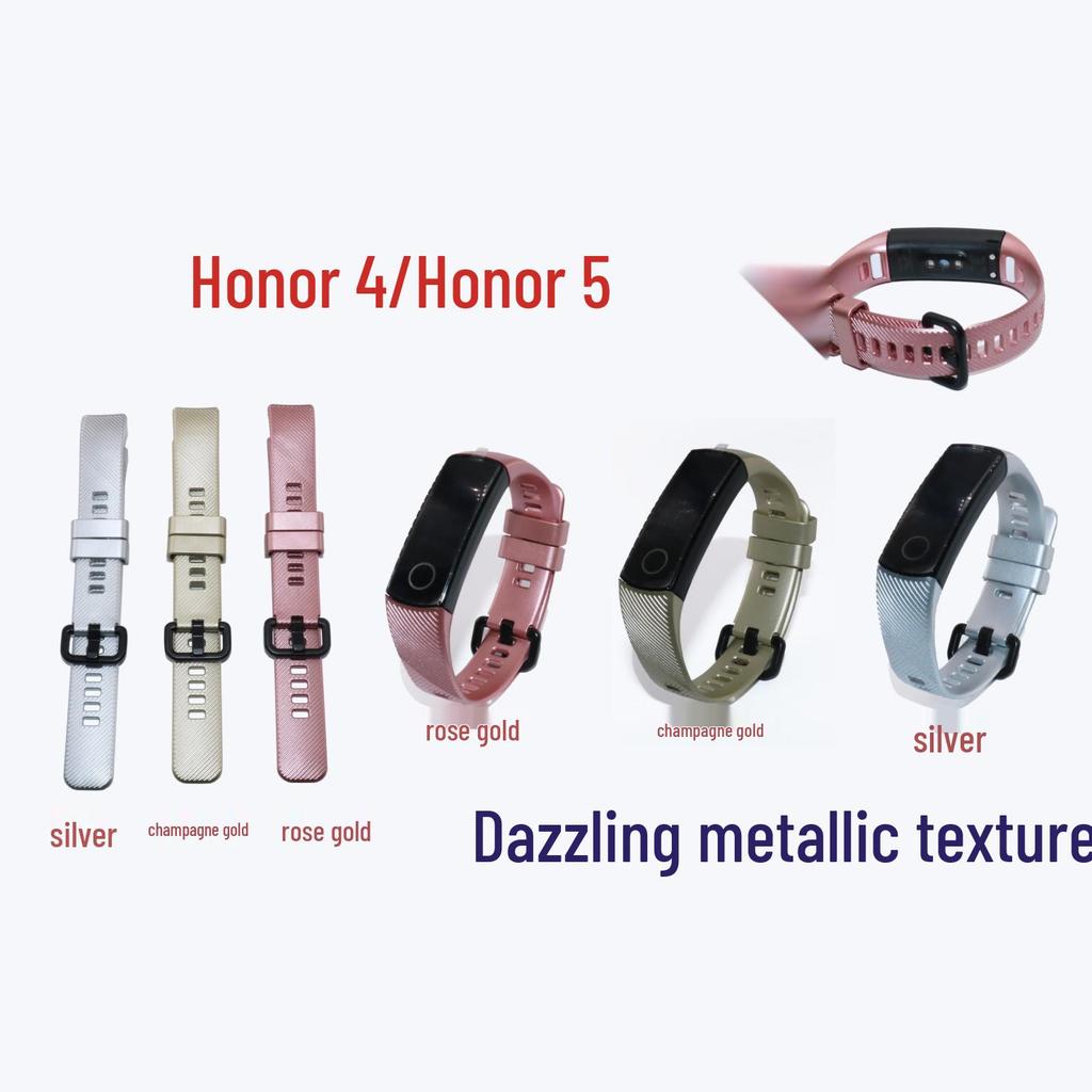 Compatible Wristband for Honor 4/5: Fashionable Silicone Strap In Bright Colors