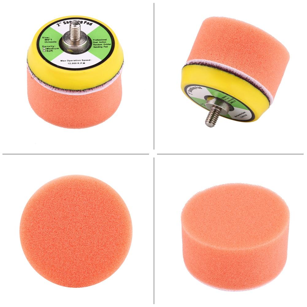 17Pcs 2-Inch Sponge Buffing Polishing Pad Kit for Car Polisher