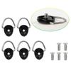 5x For Suzuki Jimny 2019-2025 JB64 JB74 Metal Tie Down Anchor D-Ring D-Plate Buckle Trailer Cargo Truck Net Hook Screw