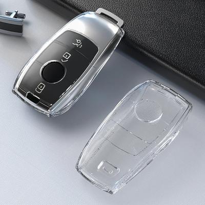 Для Mercedes Benz E C S GLC Класса E200 E400 E63 W213 S550 S560 C260 A200 Защитный Чехол-Ключница TPU Прозрачный Чехол-Крышка для Ключа Автомобиля