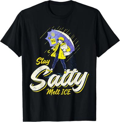 Stay Melt ICE Salty Political Retro Design Funny Unisex T-Shirt