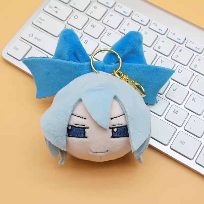Fumo Hata no Kokoro Plush Toy Anime Touhou Project Japanese Game Stuffed Doll Soft Character with Removable Mask Kids Fans Gifts