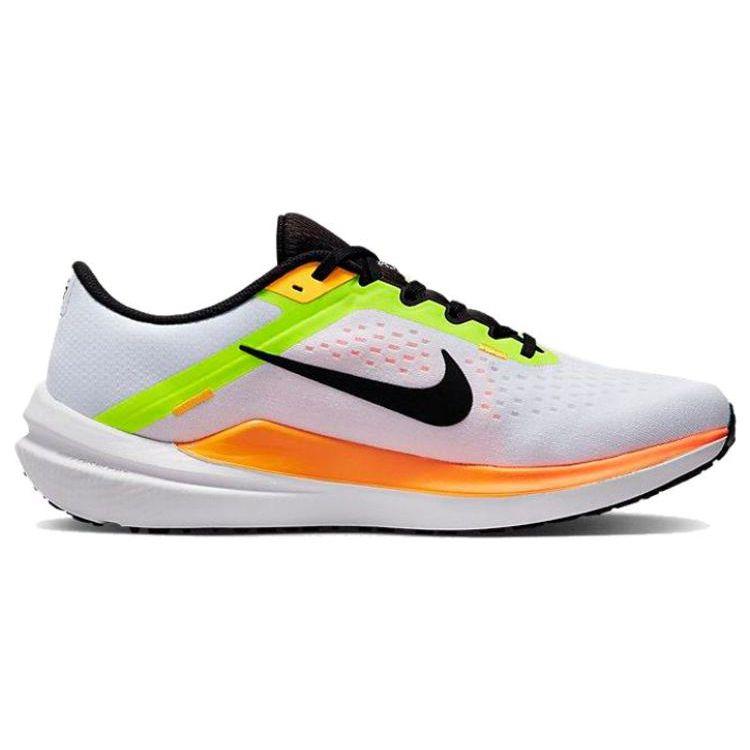 Nike Winflo 10 White Volt Laser Orange Мужские кроссовки черные DV4022-101