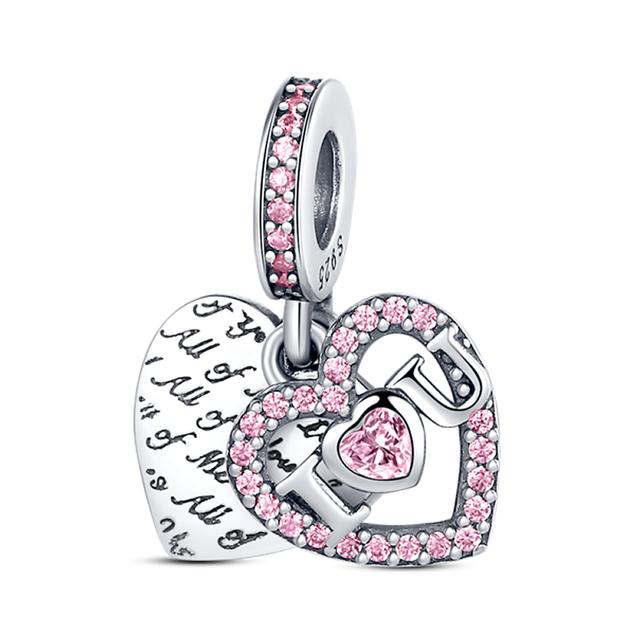 2023 Подвески-бусины из серебра 925 пробы Кот Светлячок Бабочка Дружба Висячие Подходят Браслету Ювелирные Изделия Своими Руками