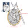 Catholic Patron Saint Pendant Michael St. Michael The Archangel Pendant Necklace