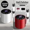 50W Nail Drill Machine with Foot Pedal 35000RPM Electric Nail Pedicure File for Manicure Salon Polishing Milling Low Noise Tools