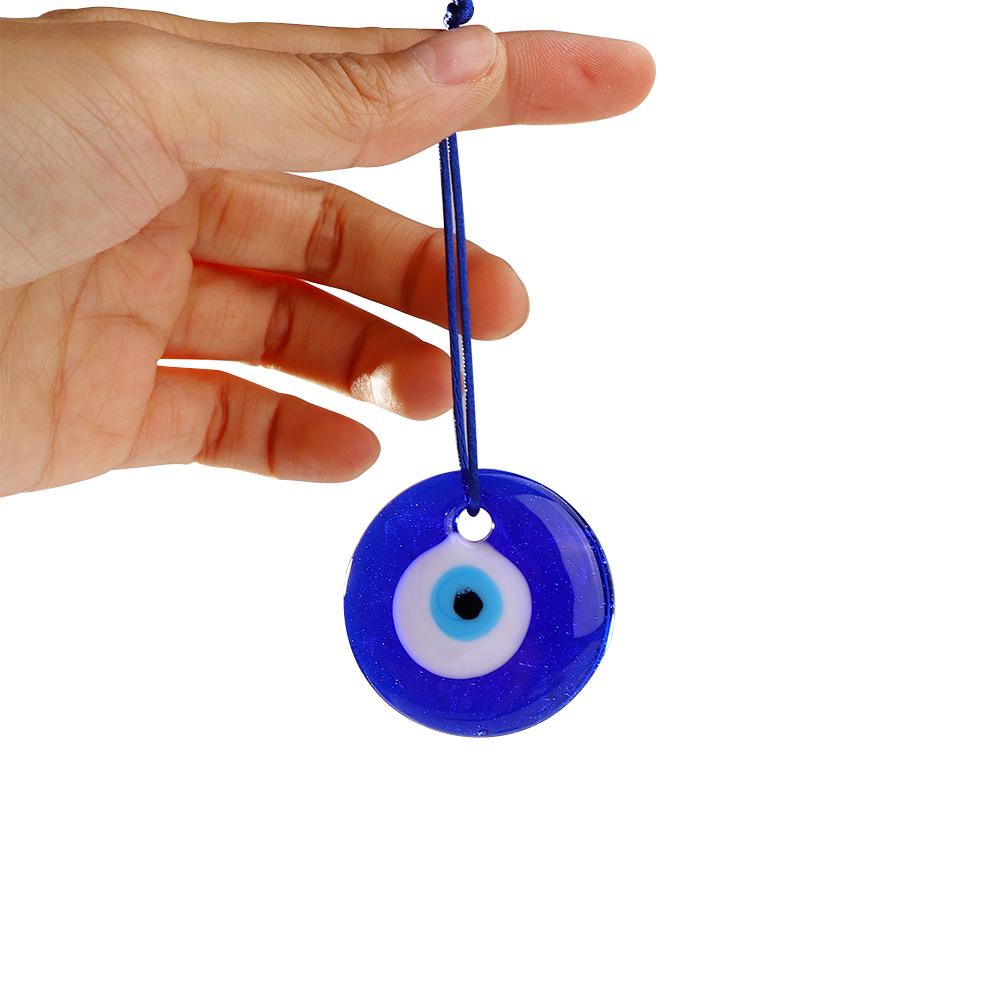 Car Auto Accessories Glass Evil Eye Blue Office Interior Decor Auto Decor Car Pendant Amulet