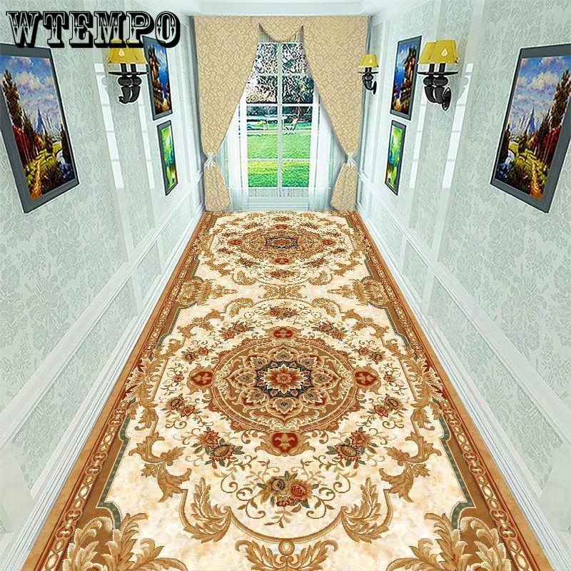 Европейское украшение дома, коврик для гостиной, ковер в ретро этническом стиле, ковер для спальни, прикроватный ковер