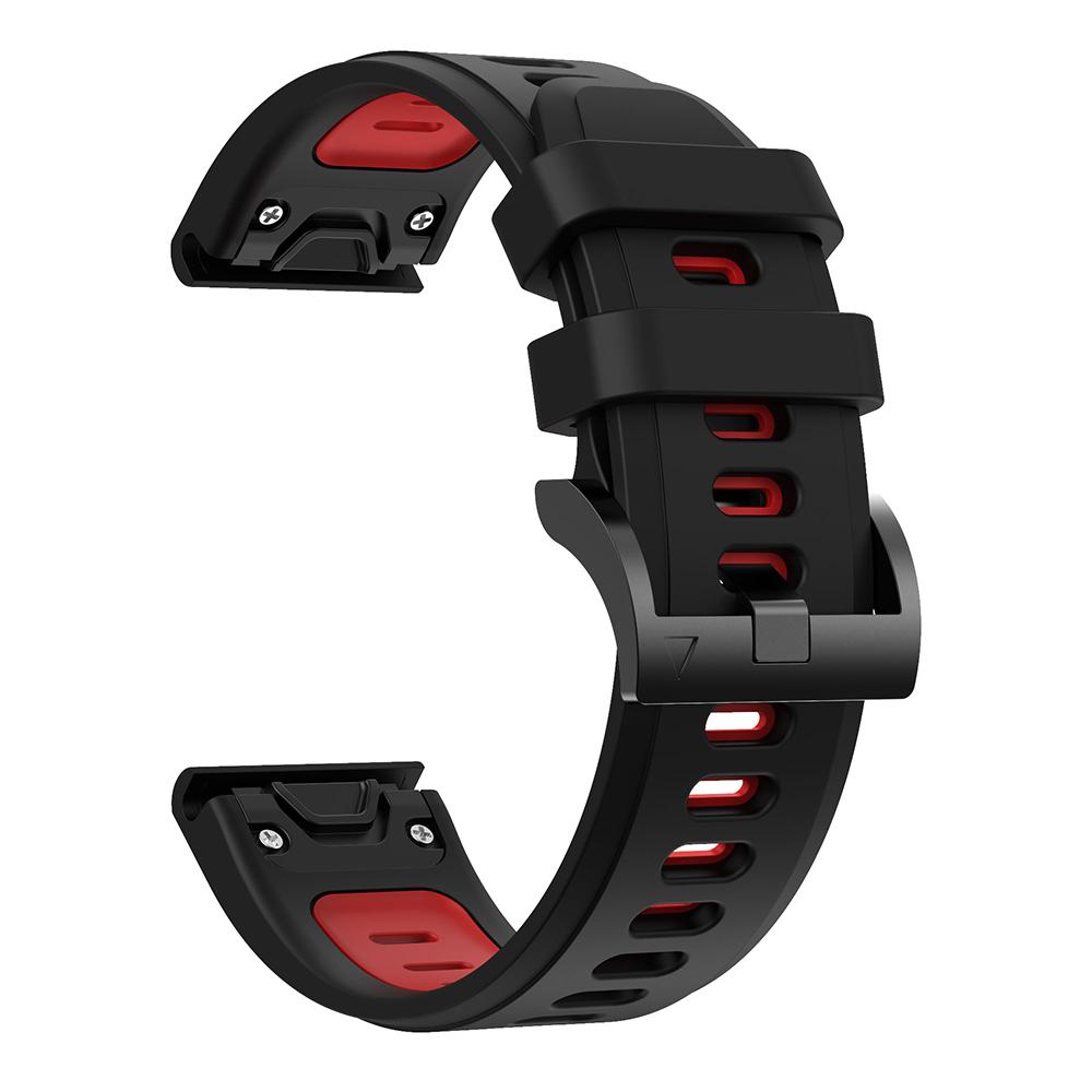 Силиконовый ремешок 22 мм 26 мм для Garmin Fenix 7 7X 6 6X 5 5X, быстросъемный ремешок для часов Garmin Fenix 3/3 HR/3, сапфировый ремешок для умных часов