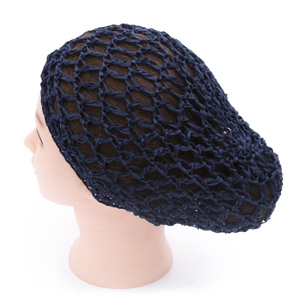 Мягкая вискозная трикотажная сетка для волос, тонкая/редкая сетка, работа крючком, снуд для пучка, для бортпроводниц, медсестер