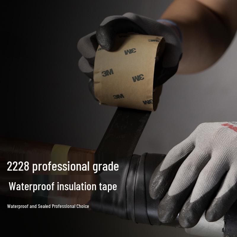 3M 2228 Waterproof Fireproof Insulating Mastic Electrical Tape - Self-Adhesive, Environmental Protection, Sealing Tape.