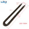 LJXH Finned Tubular Heater U Type Air Heating Element 201SS 304SS 0.8KW 1KW 1.2KW 1.5KW 2KW