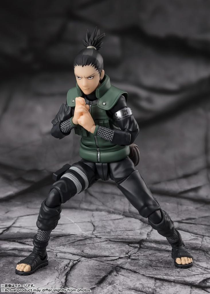 TAMASHII NATIONS NARUTO Shippuden Shikamaru Nara Brain That Sees 145mm PVC ABS Painted Movable Figure S.H.Figuarts -The Ahead-Approximately &