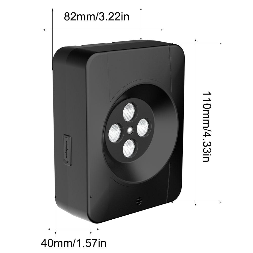 Ultrasonic Dog Barking Deterrent Rechargeable 50 Ft Dog Bark Stopper Waterproof Barking Stop Device Automatic for Indoor Outdoor