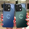 Простой чехол-тень медведя для OnePlus Nord 3 5 6T 7 Pro 8 12 10T Reno8 Lite 5G 10R Nord N30 Твердый чехол из закаленного стекла для телефона Черный