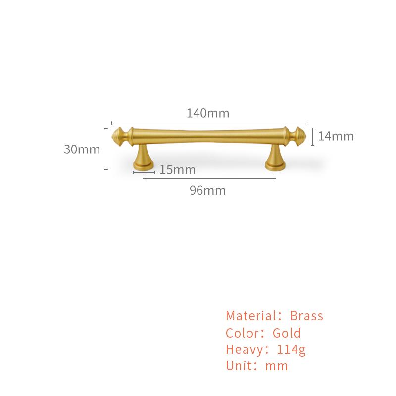 Santaya Antique Brass Furniture Handles High-end Kitchen Cabinet T Bar Pulls Hardware Wardrobe Bronze Handle Drawer Gold Knob