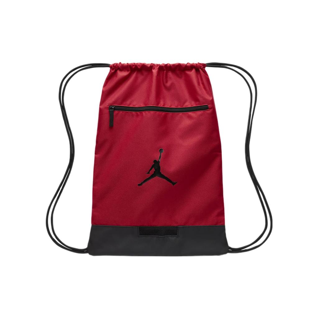 Jordan Logo Print Casual Sports Polyester Gym Bag Small Unisex Gym Bag Red 9A0746-R78