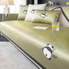 New Cartoon Ice Silk Sofa Cushion Summer Mat Seat Cushion Non-Slip Leather Sofa Cover Summer Cover Cloth Towel