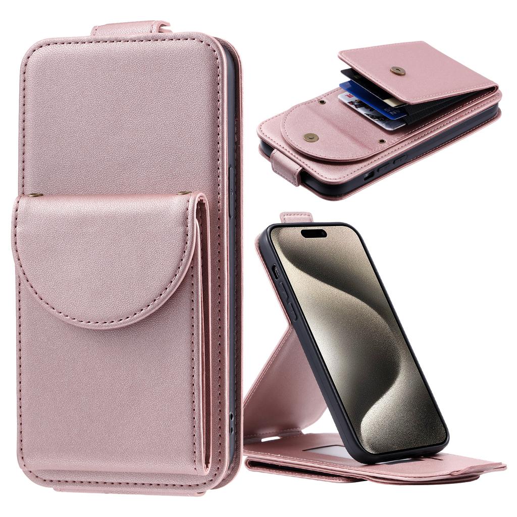 Wallet Card Slot Wrist Strap Flip Leather Case Cover for iPhone 15 14 Plus 13 12 11 Pro Max XSMAX for Samsung S24 S23 S22 S21 S20 Ultra Plus A15 A54