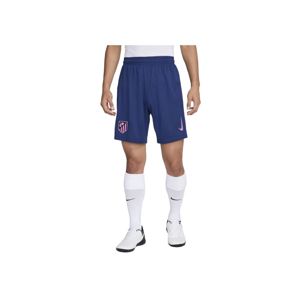 Nike Футбольные брюки Atlético Madrid Dri-Fit FW24 2024/25 Season Third Stadium Sports быстросохнущие удобные мужские брюки цвета Blue-Void Pink-Aura FQ2055-492